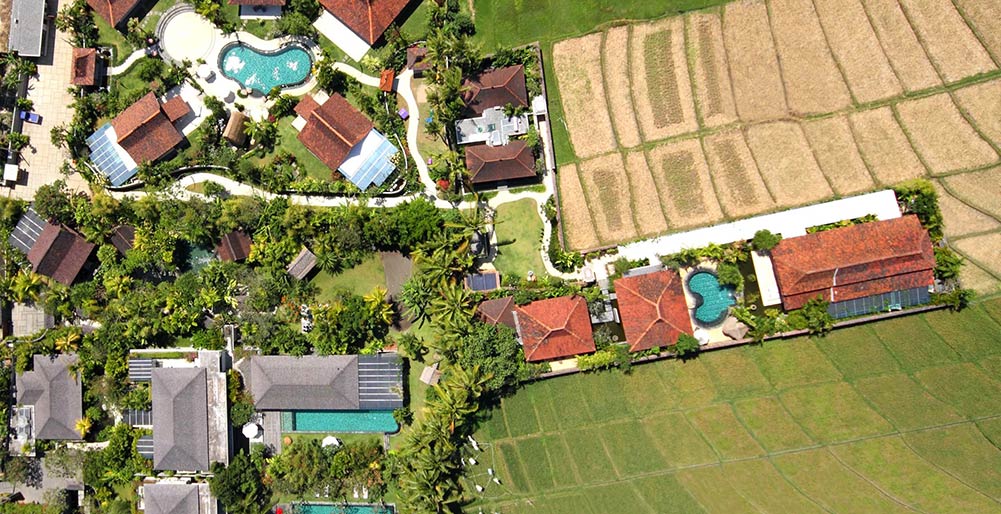 Villa Sati - Aerial picture